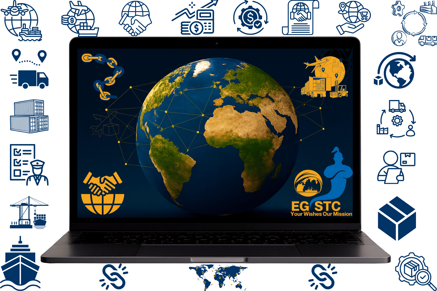 Global training illustration